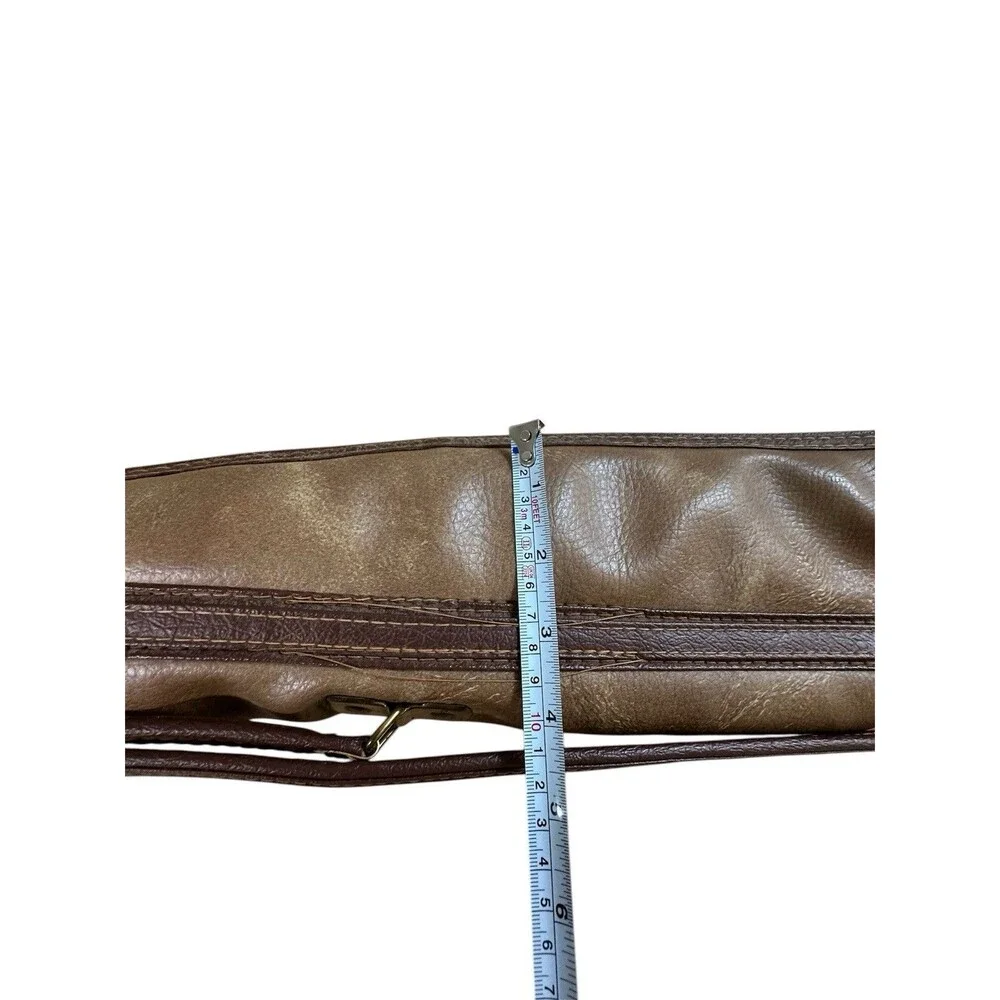 Vtg Apache Talon Soft Leather Rifle Shotgun Case 46